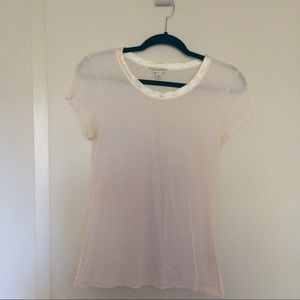 Banana Republic cream shirt