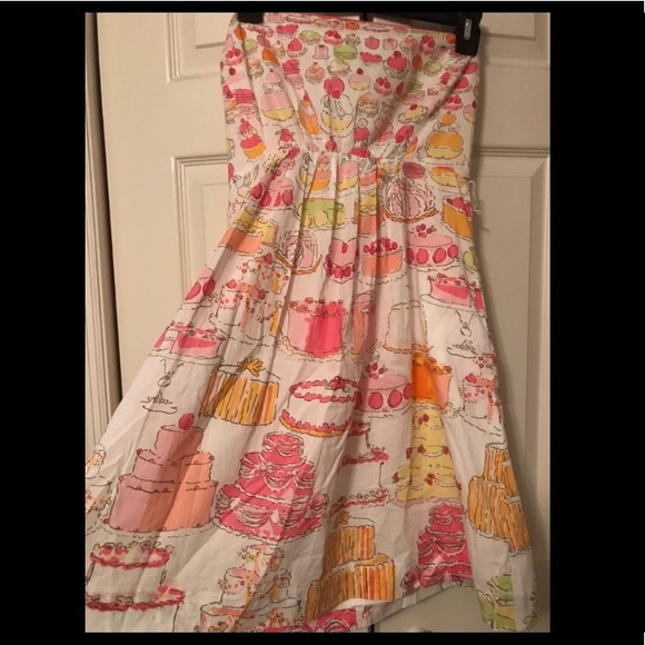 Lilly Pulitzer Let Them Eat Cake Wyatt Dress - Picture 1 of 3