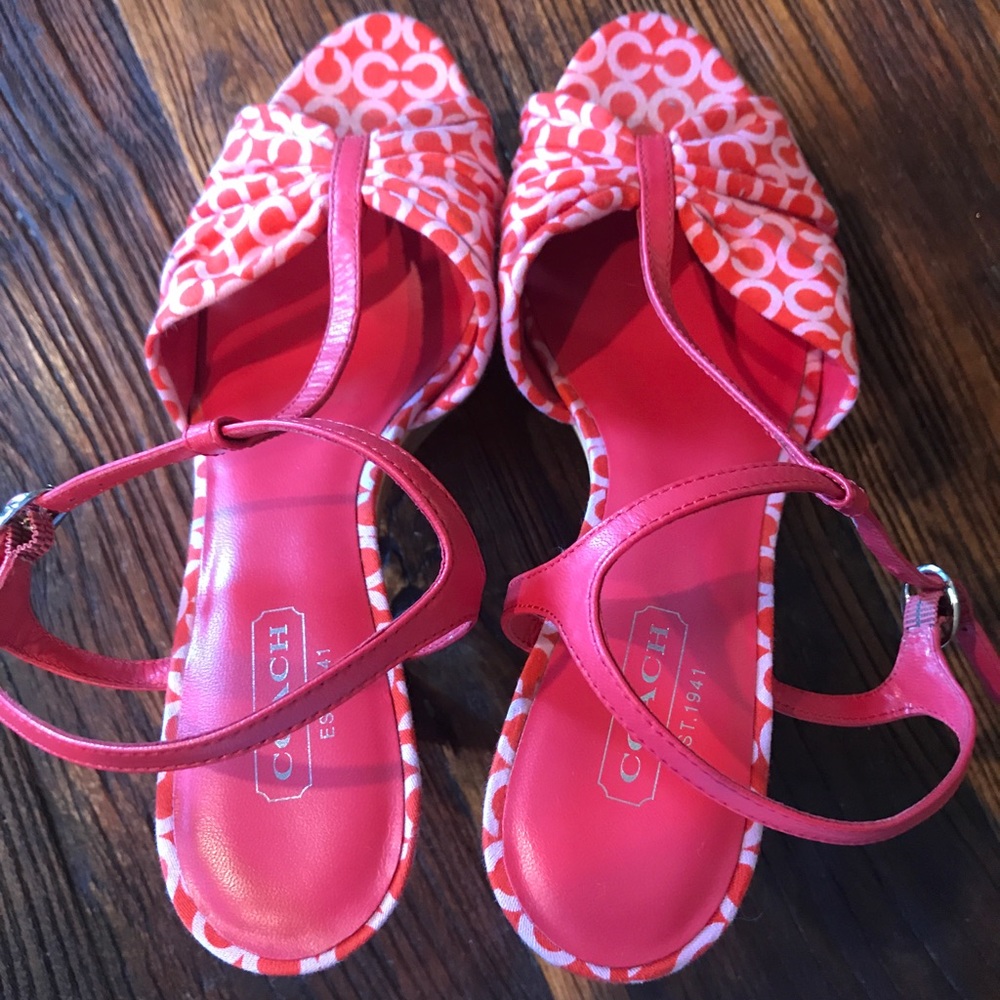 NWOT Coach Heels