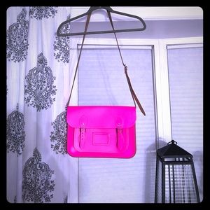 SALE!  The Cambridge Satchel Company Neon LG bag