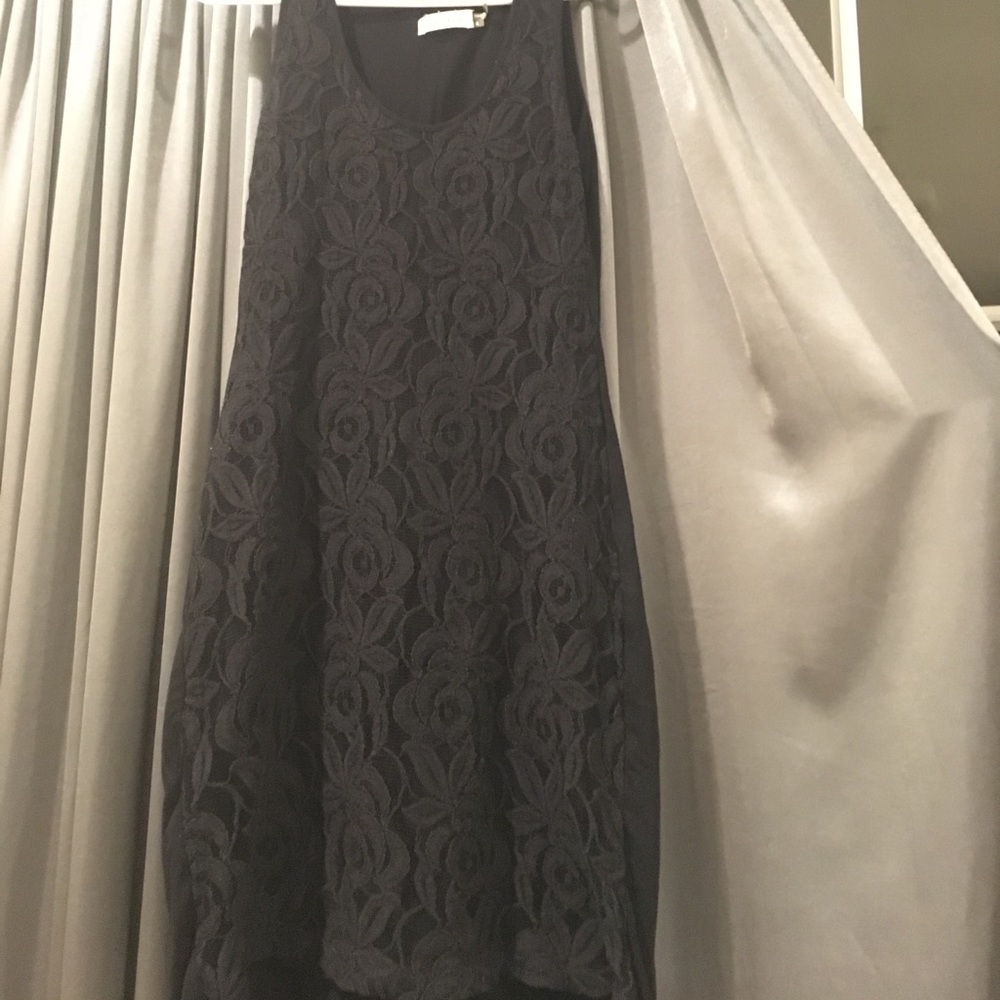 Lacy black dress
