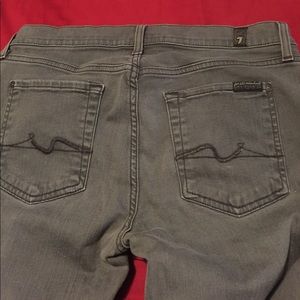 gray 7 for all mankind jeans size 28
