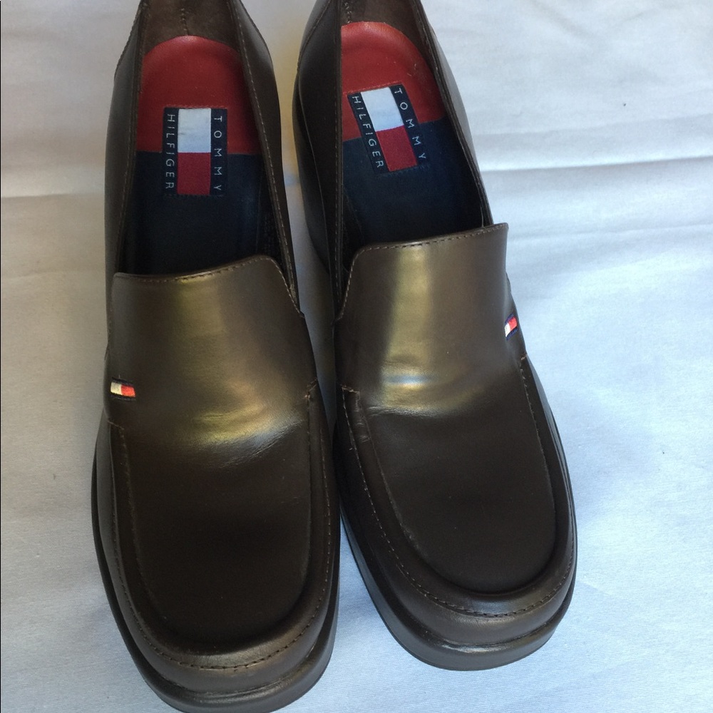 🎉SALE🎉Tommy Hilfiger Brown platforms