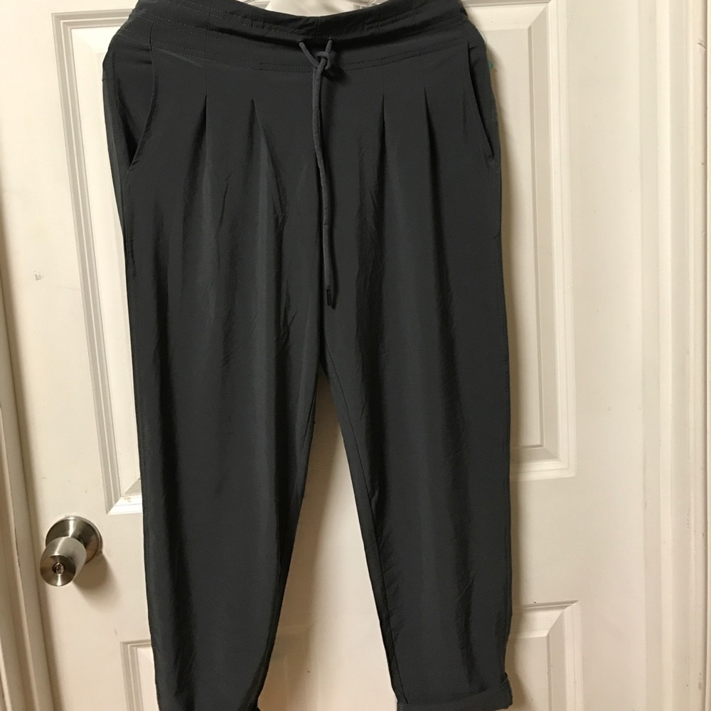 Grayish blue prana joggers