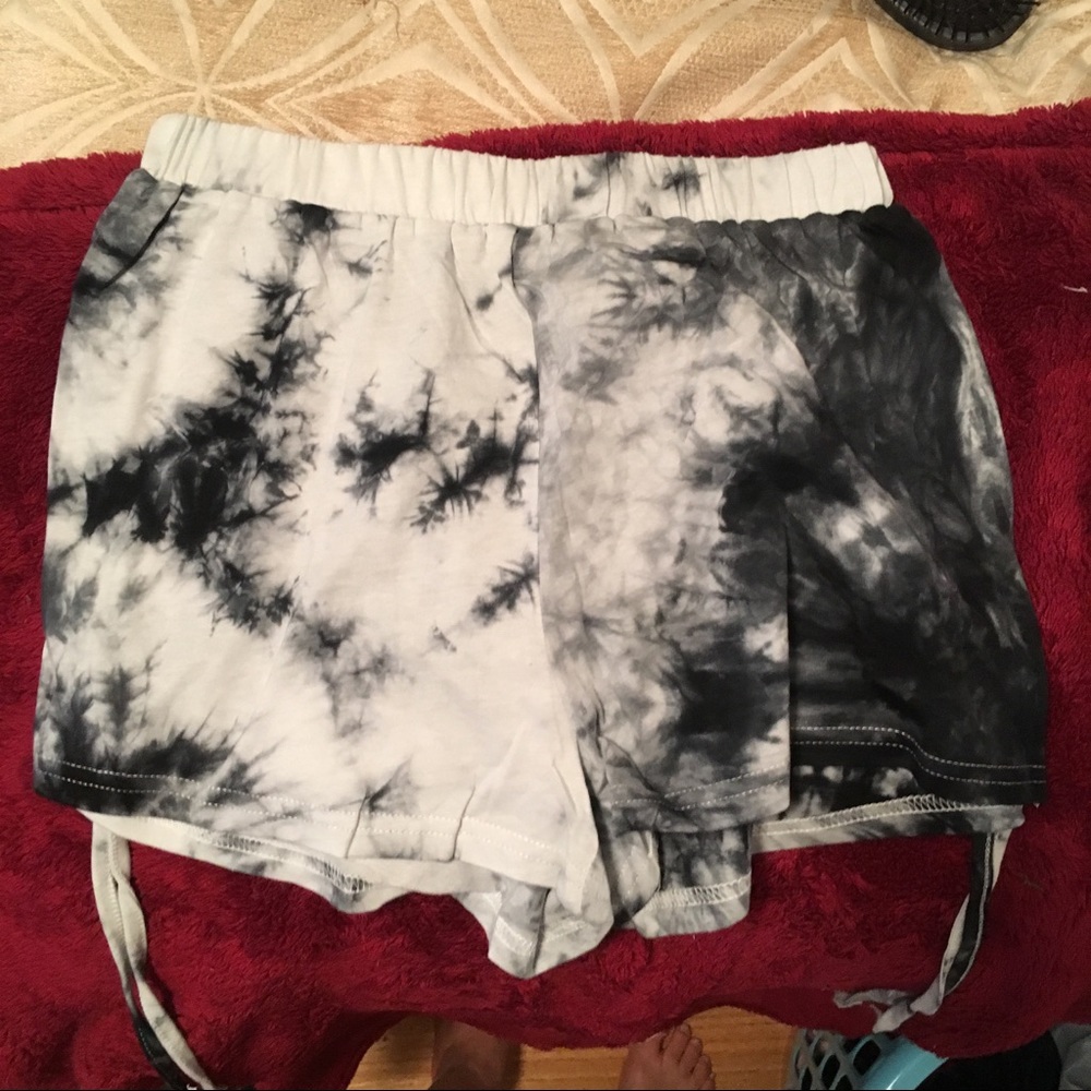 Never worn acid wash shorts
