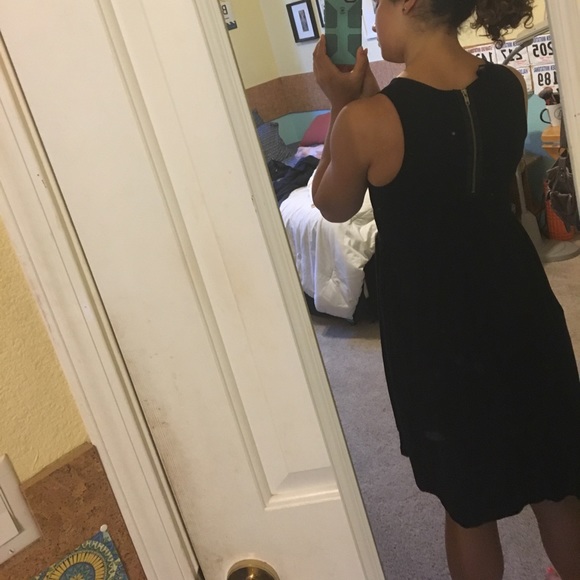 Black high low dress - Picture 3 of 4