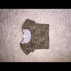 Leopard Crop Top