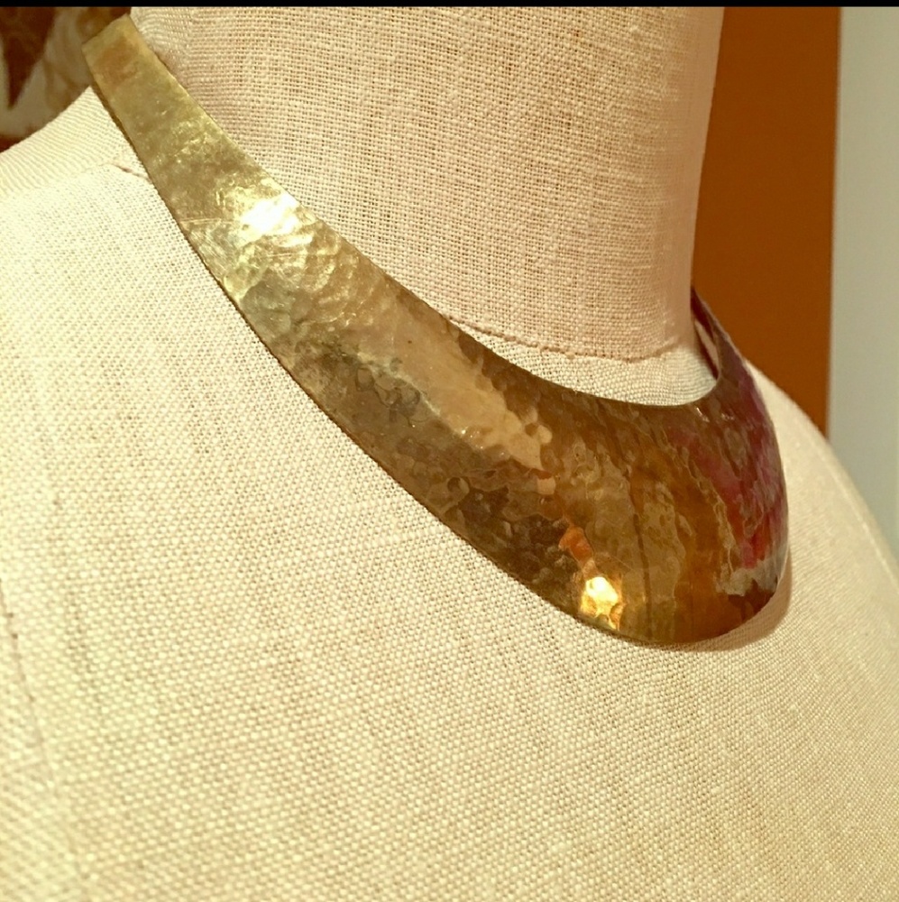 Vintage Brass Collar