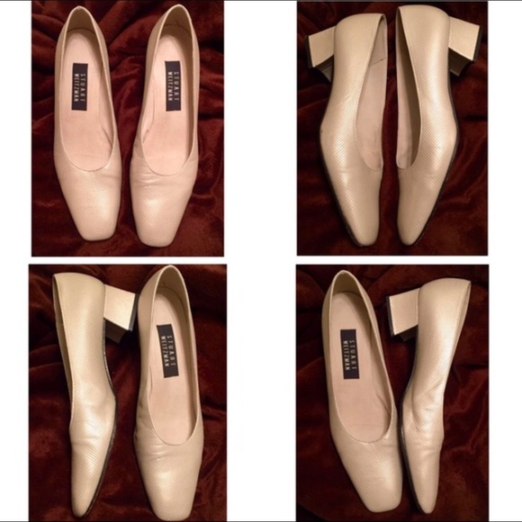 Stuart Weitzman Signature Leather Heels - Picture 2 of 5