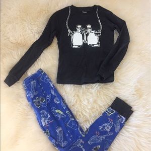 Glow-in-the dark boys Boden pajamas