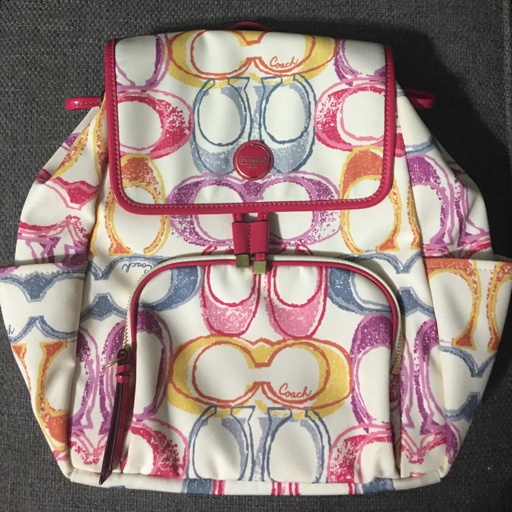 Never used Coach Backpack