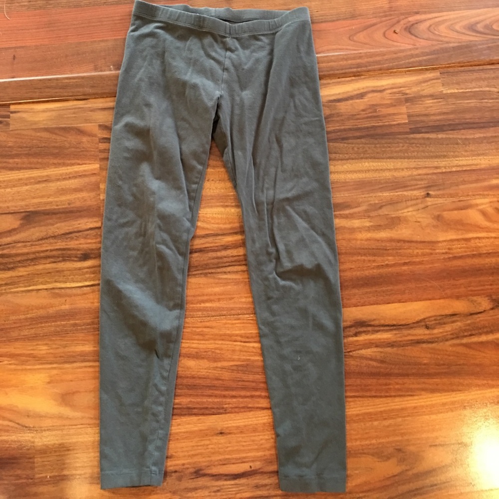 Girls grey leggings small S decree