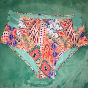 Mid-Rise - High-Waisted Bikini Bottoms, NEW