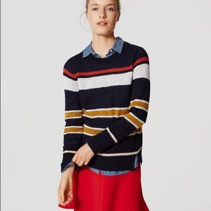 Loft striped sweater