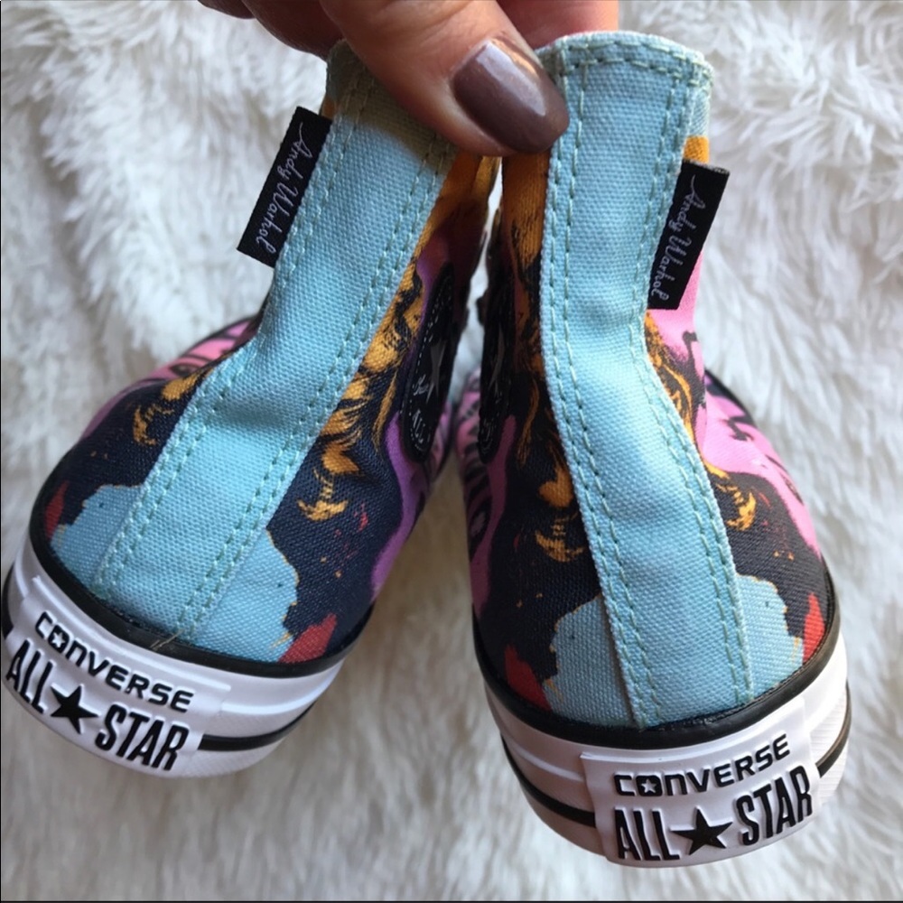 NEW ❤️ CONVERSE x ANDY WARHOL | MARILYN MONROE - Picture 4 of 8