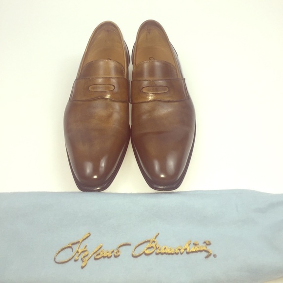 Men's Stefano Branchini Penny Loafer - Picture 3 of 7