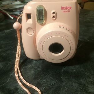 Pink instax mini