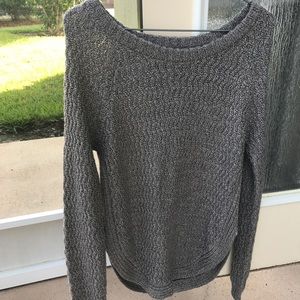 Gray Knit Sweater