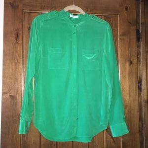 equipment femme 100% silk blouse