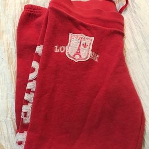 PINK Ankle Sweatpants