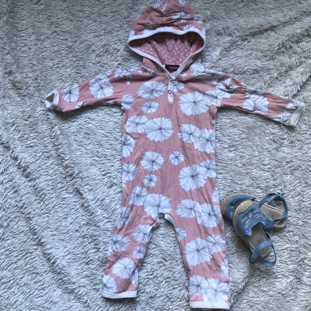 Milkbarn Hooded Romper