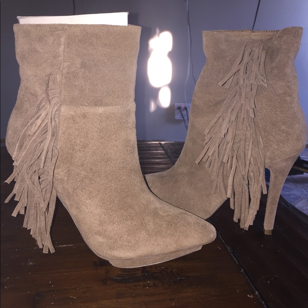 Jeffrey Campbell suede boots