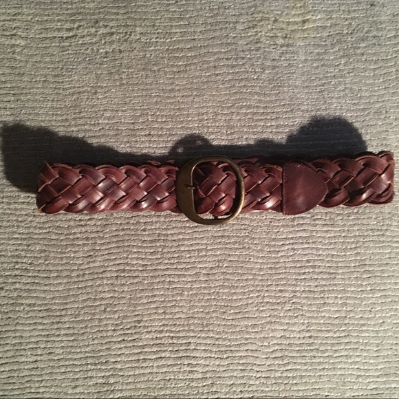 Banana Republic, genuine brown leather belt, MED - Picture 4 of 4