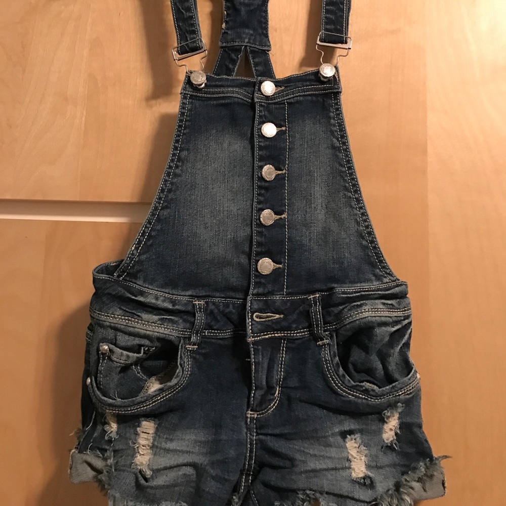 Denim Overalls