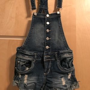 Denim Overalls