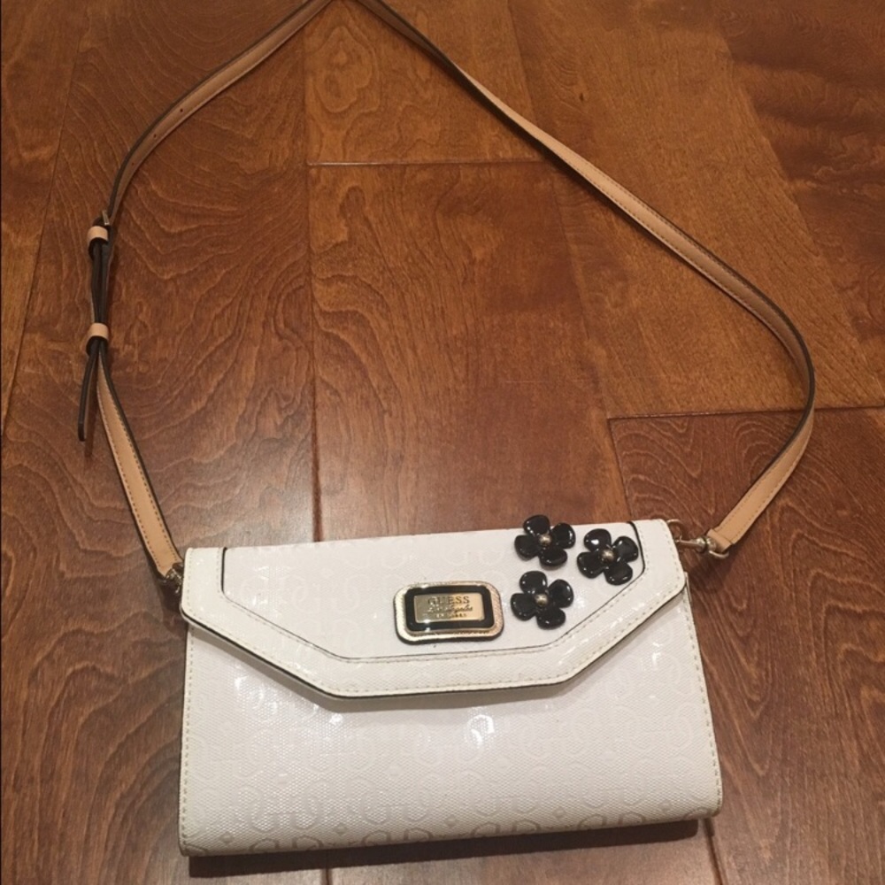 Black & White Guess Crossbody