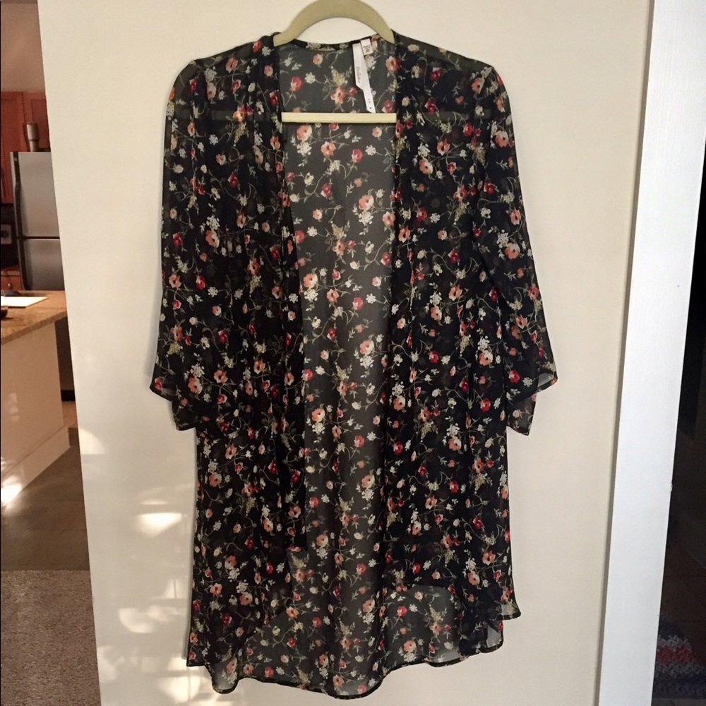 Floral kimono