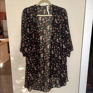 Floral kimono
