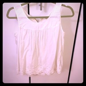 H & M almost new white tank top