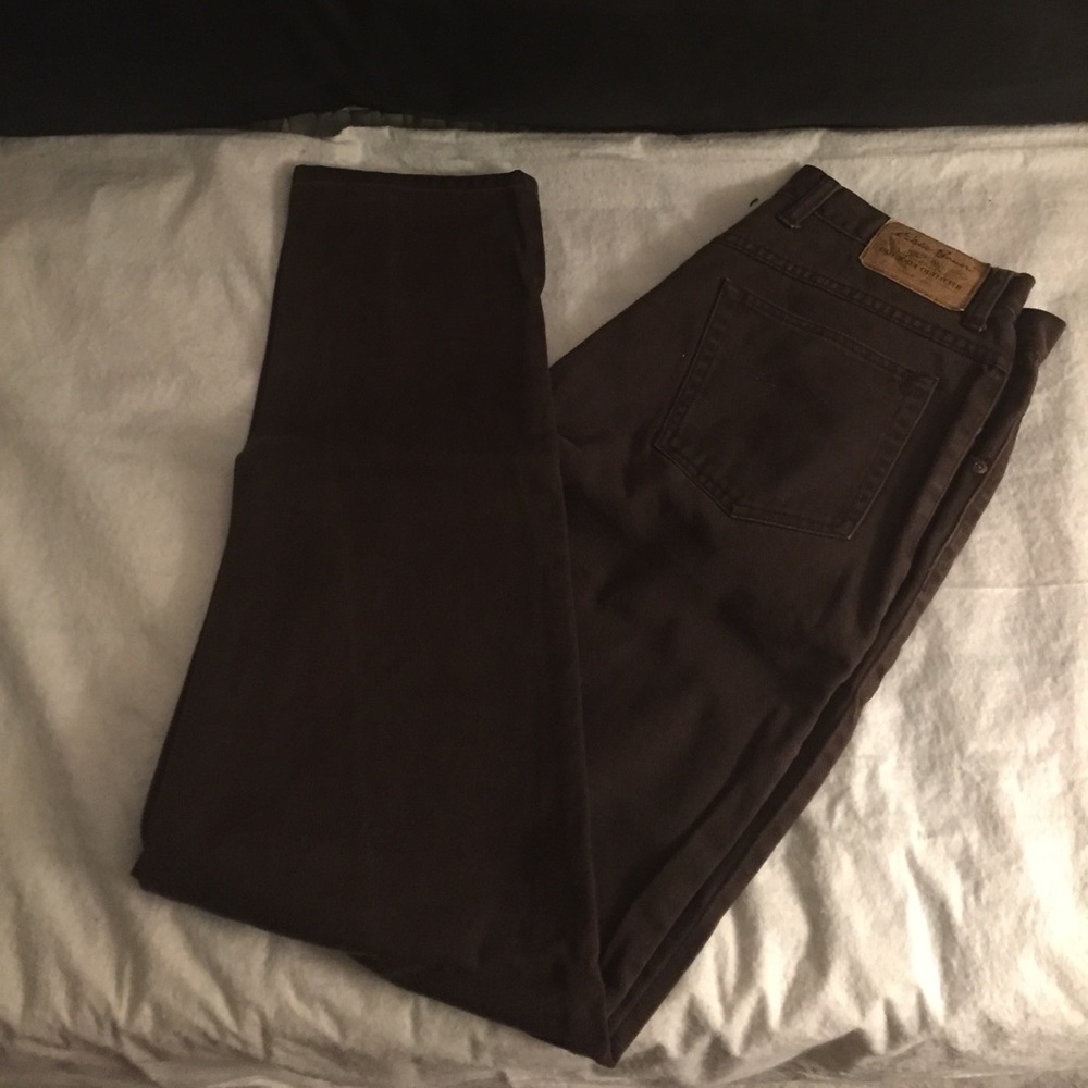 Eddie Bauer Brown Jeans