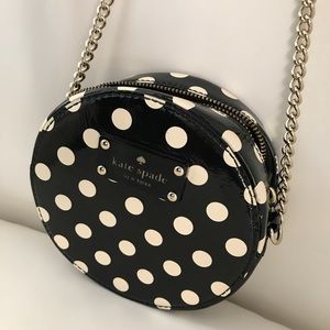 Kate Spade polka dot chain cross body