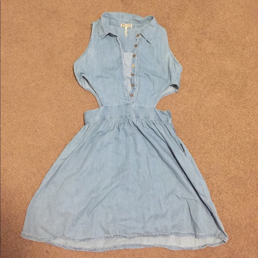 Pacsun denim dress size M