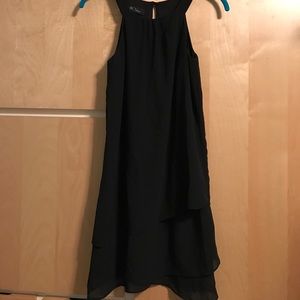Black Chiffon Dress