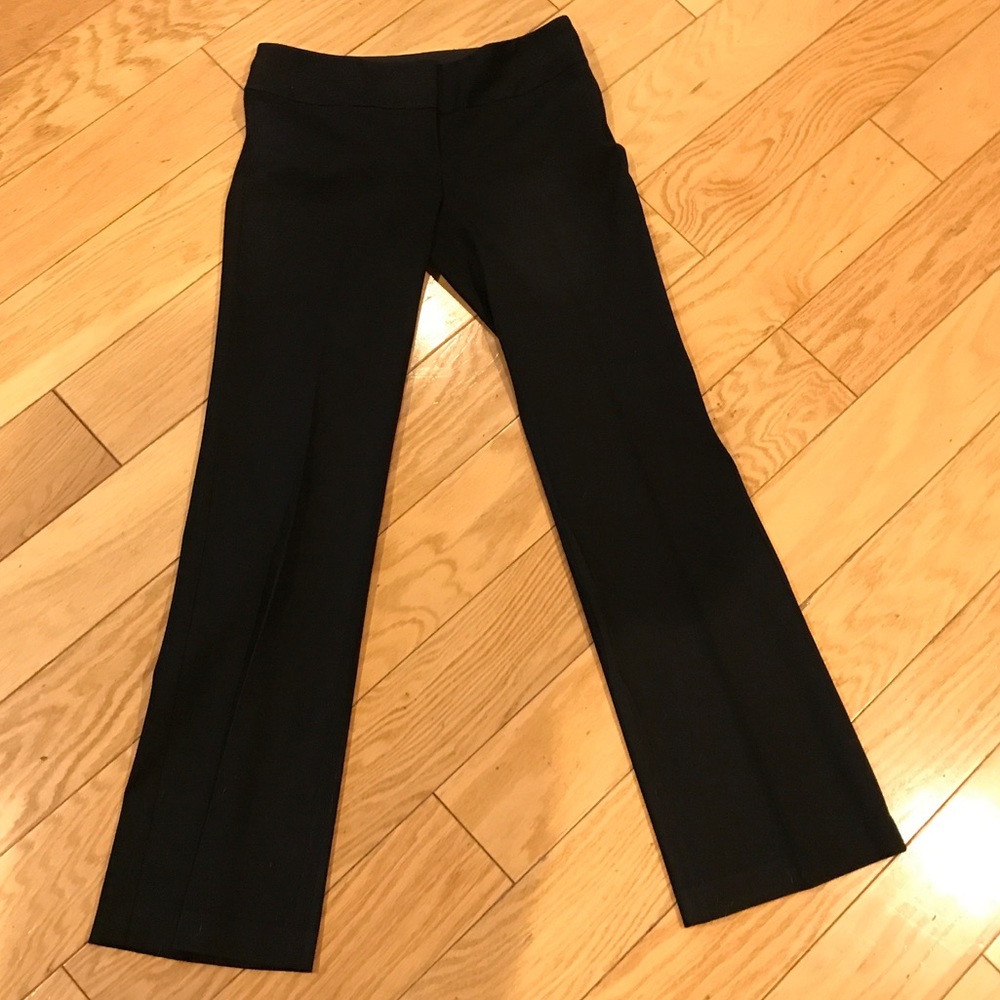 Express Editor Solid black pants