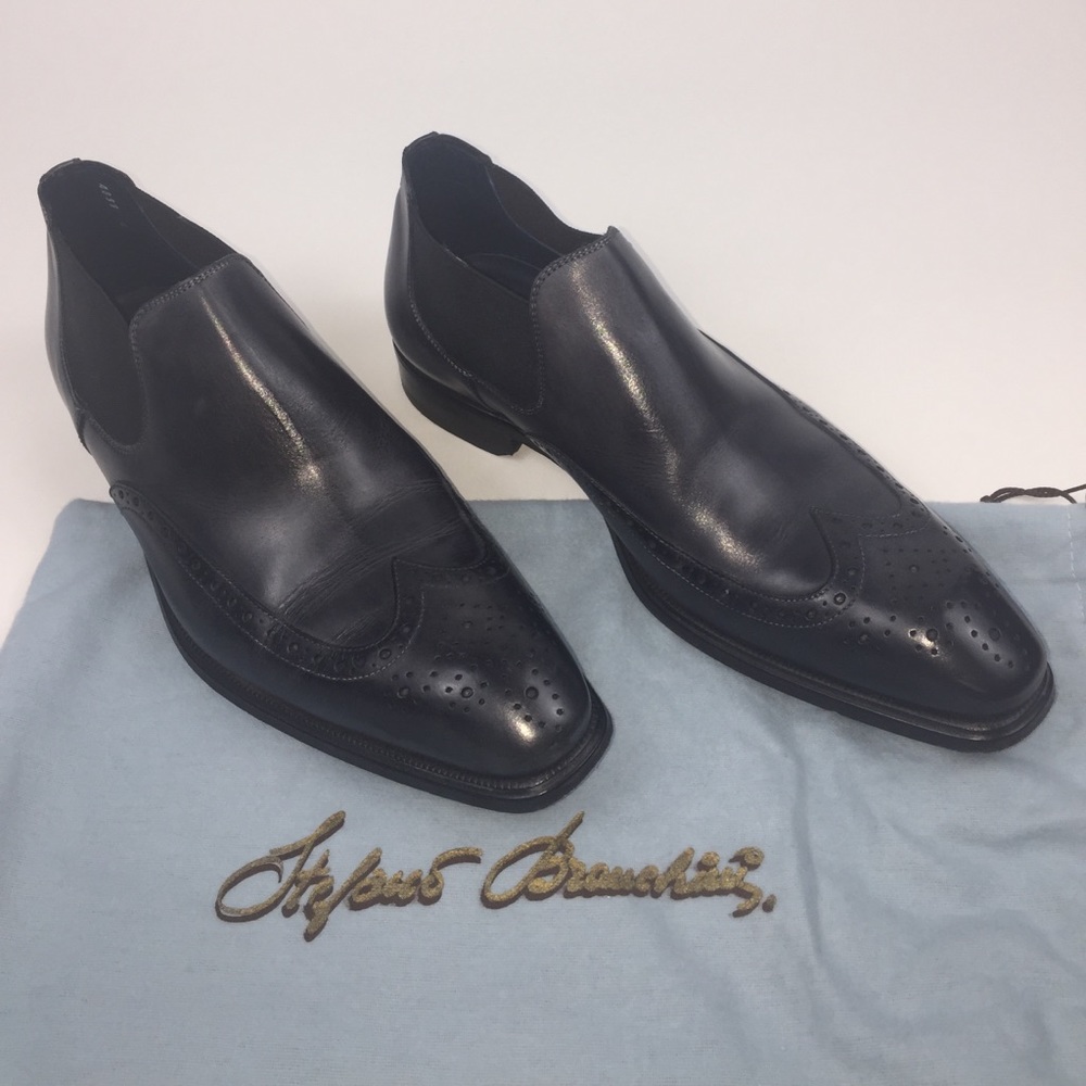 Men's Stefano Branchini Elastic-Gored Slip-On