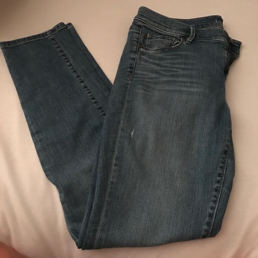 Loft Modern Skinny jeans size 10