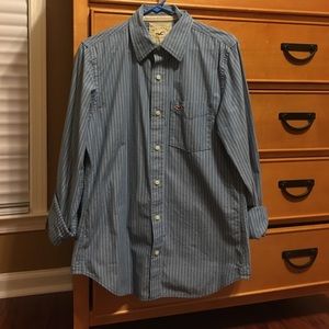 Boys Hollister collared shirt
