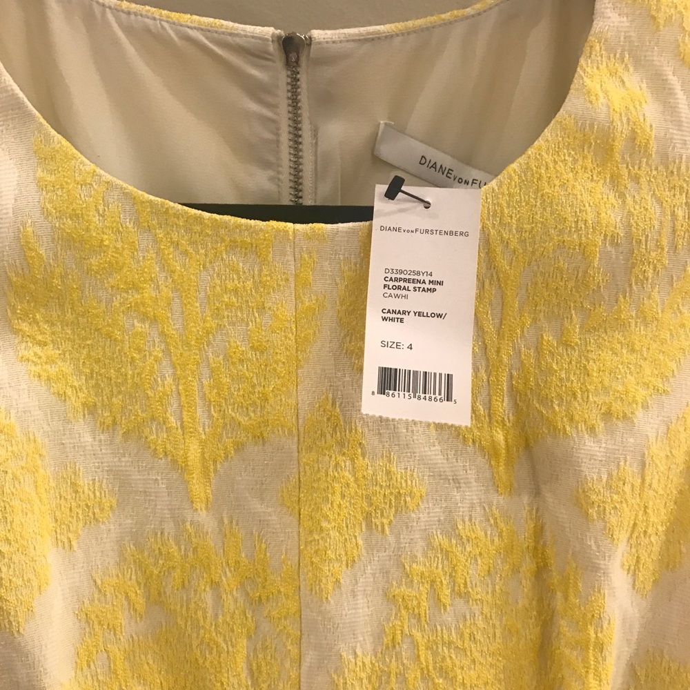 Dvf size 4 dress never worn