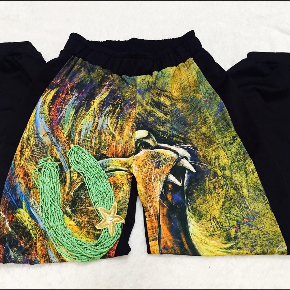 Printed Jogger pants