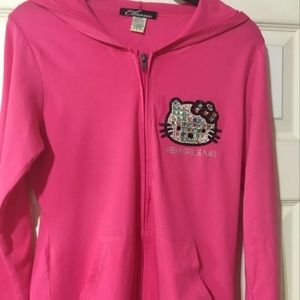 Hot pink / Bling Hello Kitty Jacket