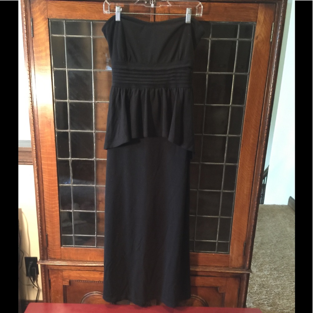 Maxi Peplum Dress