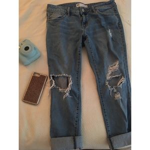 Boyfriend Boho Jeans- used