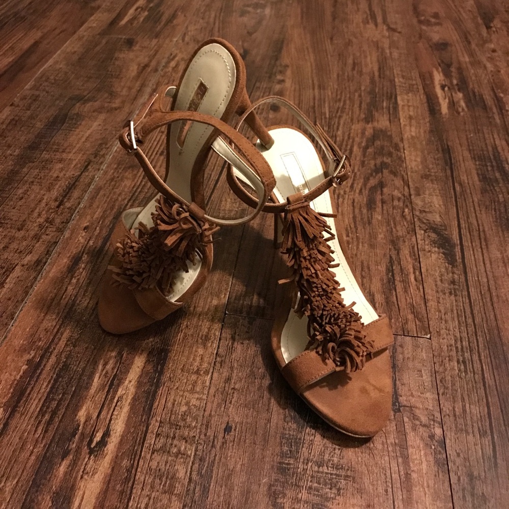 BCBGeneration Fringe Heels