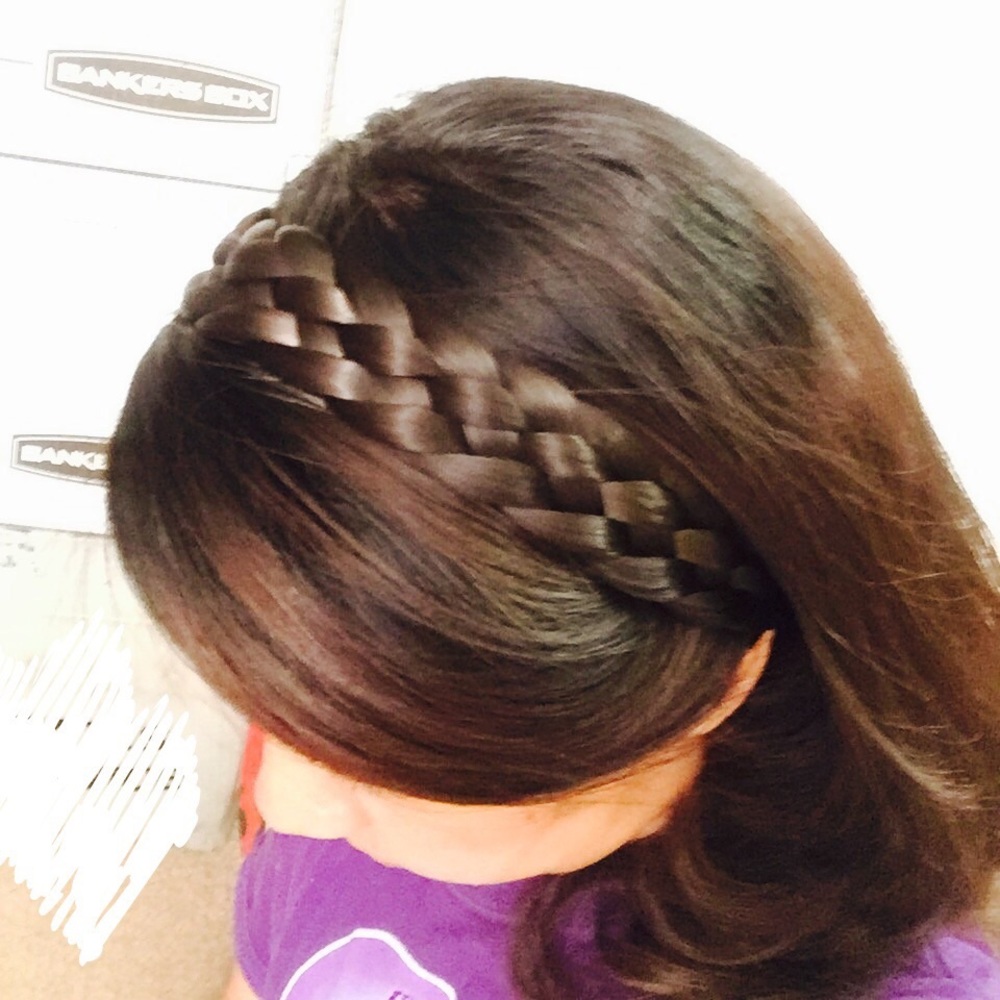 🔶Braided hair accessory - Headband - Braided hair