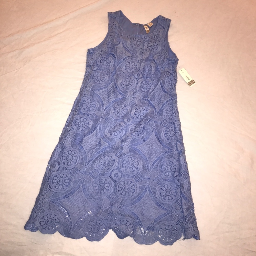 Blue Lace Dress