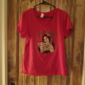 Clampers V Neck Tee